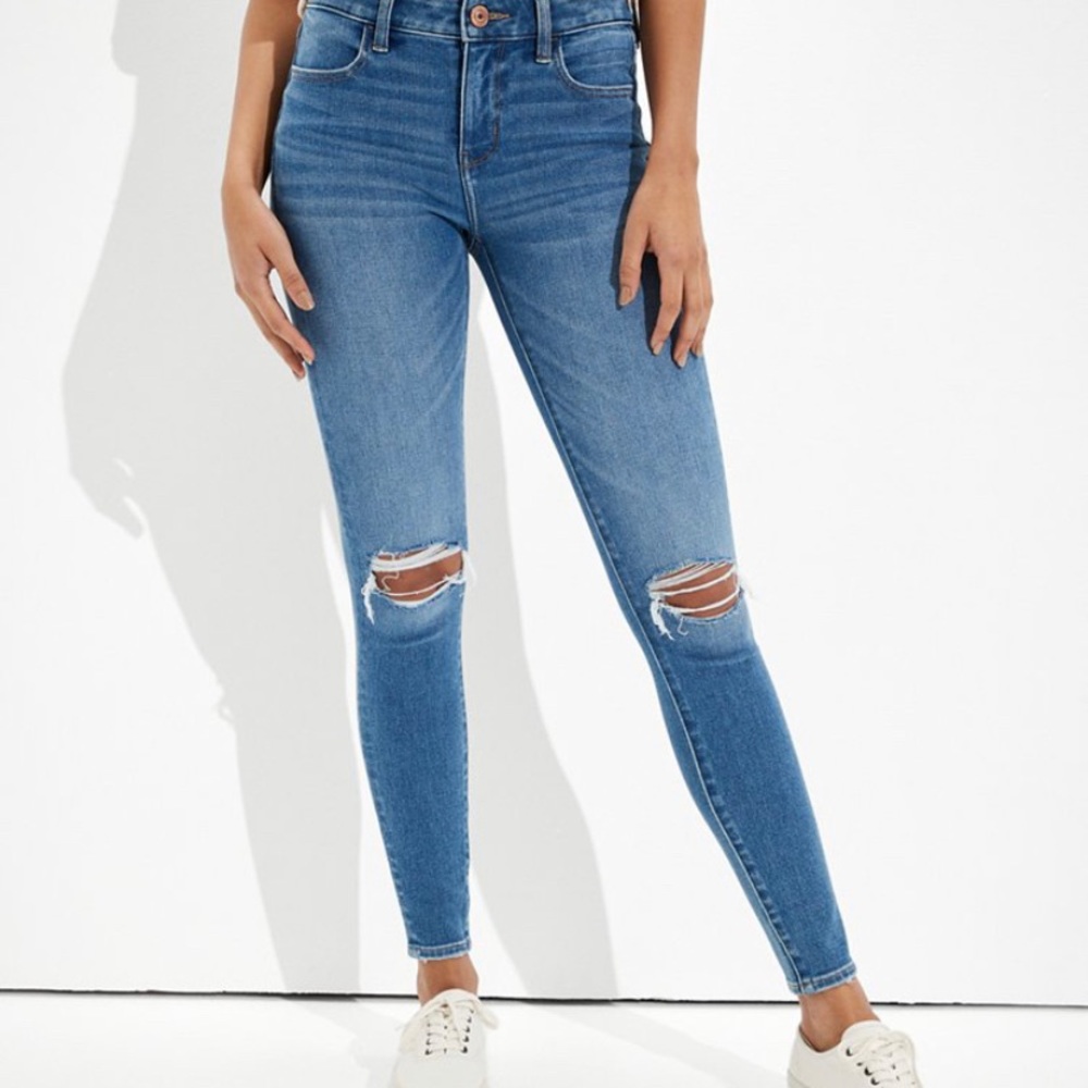 American eagle hi rise jeggins